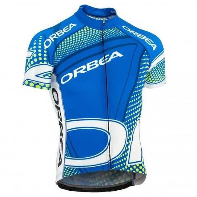 2015 Orbea Blauw Groen Wielershirt Met Korte Mouwen 2015 Orbea Blauw Groen Wielershirt Met Korte Mouwen