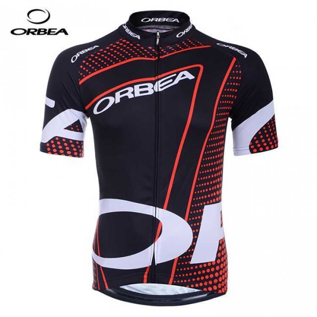 Orbea 2014 Wielershirt Met Korte Mouwen Zwart Rood Orbea 2014 Wielershirt Met Korte Mouwen Zwart Rood