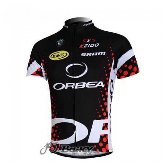 Orbea Pro Team Wielershirt Met Korte Mouwen Zwart Blauw Orbea Pro Team Wielershirt Met Korte Mouwen Zwart Blauw