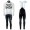 Peugeot Michelin Team Wit Thermal Fietskleding Set Wielershirts Lange Mouw+Lange Wielrenbroek Bib 837AEBQ