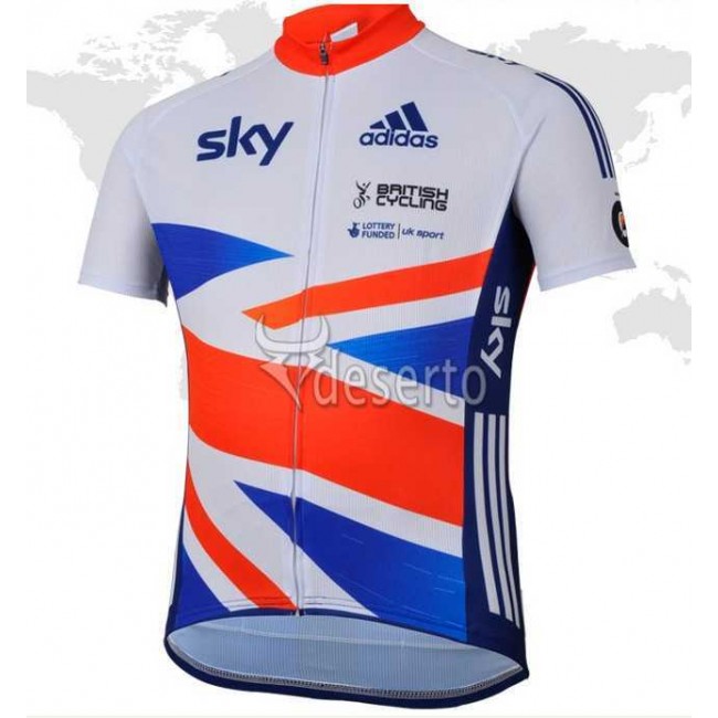 Teams Sky Great Britain Regno Unito Outlet Wielershirt Met Korte Mouwen Teams Sky Great Britain Regno Unito Outlet Wielershirt Met Korte Mouwen