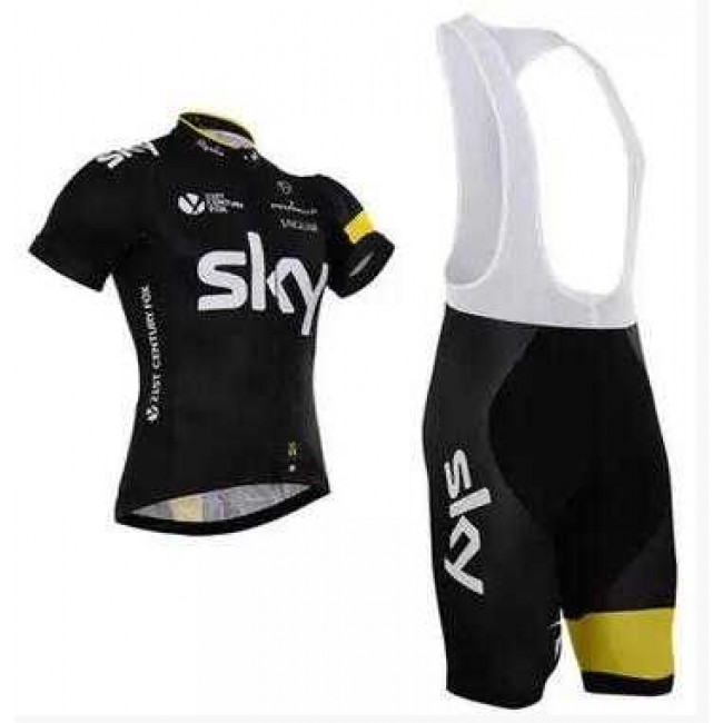 2015 Sky Fietskleding Set Fietsshirt Met Korte Mouwen+Korte Koersbroek Wit 2015 Sky Fietskleding Set Fietsshirt Met Korte Mouwen+Korte Koersbroek Wit
