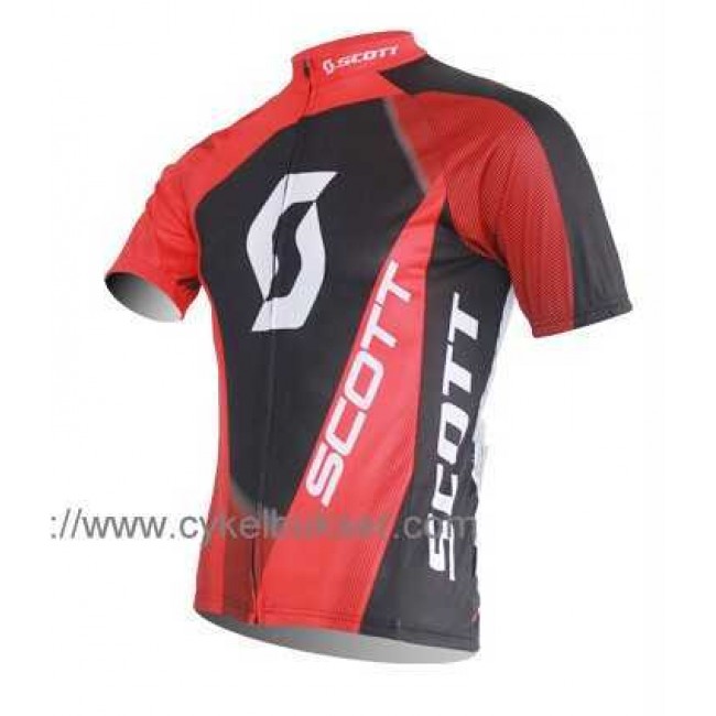 SCOTT RC Pro Wielershirt Met Korte Mouwen Rood Zwart II SCOTT RC Pro Wielershirt Met Korte Mouwen Rood Zwart II
