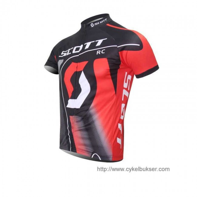SCOTT RC Pro Wielershirt Met Korte Mouwen Rood Zwart I SCOTT RC Pro Wielershirt Met Korte Mouwen Rood Zwart I