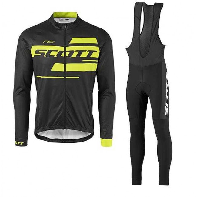 2016-2017 Nalini Fietskleding Wielershirt Lange Mouw+Lange Fietsbroeken Bib Zwart Geel 2016-2017 Nalini Fietskleding Wielershirt Lange Mouw+Lange Fietsbroeken Bib Zwart Geel