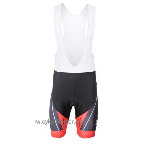 SCOTT RC Pro Wielershirts Korte Koersbroek Zwart Rood