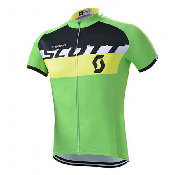 2015 Scott RC Wielershirt Met Korte Mouwen Groen