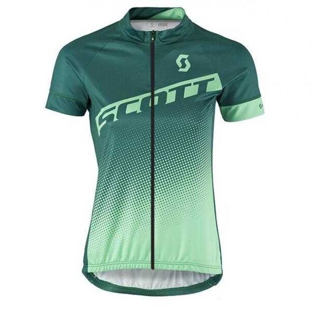 2016-2017 Scott Wielershirt Met Korte Mouwen Trikot Groen Dames 2016-2017 Scott Wielershirt Met Korte Mouwen Trikot Groen Dames