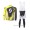 SCOTT RC Pro Wielerkleding Set Wielershirt Lange Mouw+Lange Fietsbroeken Bib Groen Zwart