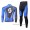 SCOTT RC Pro Wielerkleding Set Wielershirt Lange Mouw+Lange Fietsbroeken Blauw Zwart
