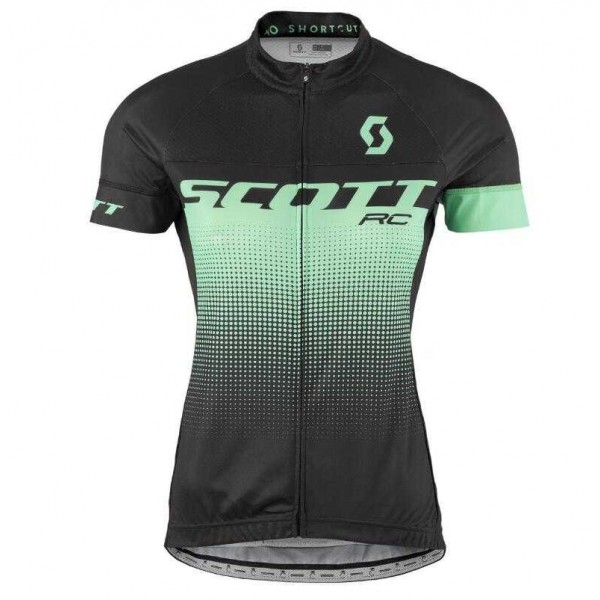2016-2017 Scott RC Wielershirt Met Korte Mouwen Groen 02