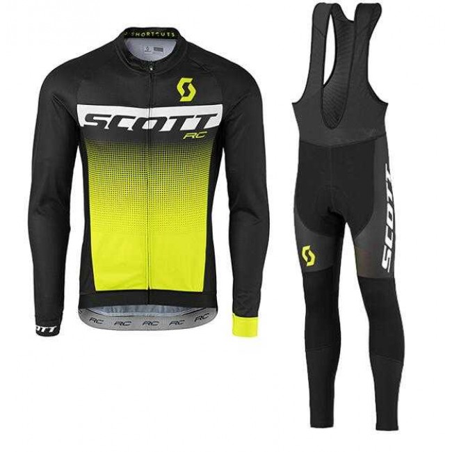 2016-2017 Nalini Fietskleding Wielershirt Lange Mouw+Lange Fietsbroeken Bib Geel 2016-2017 Nalini Fietskleding Wielershirt Lange Mouw+Lange Fietsbroeken Bib Geel