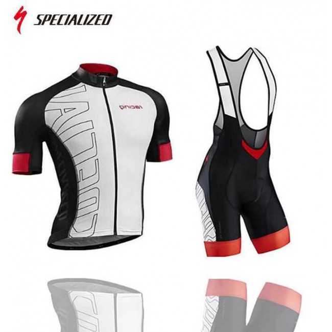 2016 Team Specialized Fietskleding Set Fietsshirt Met Korte Mouwen+Korte Koersbroek Rood Wit Zwart 2016 Team Specialized Fietskleding Set Fietsshirt Met Korte Mouwen+Korte Koersbroek Rood Wit Zwart