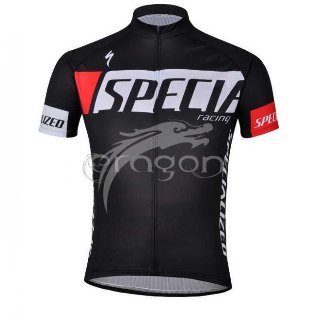 Specialized Racing Wielershirt Met Korte Mouwen Zwart Specialized Racing Wielershirt Met Korte Mouwen Zwart
