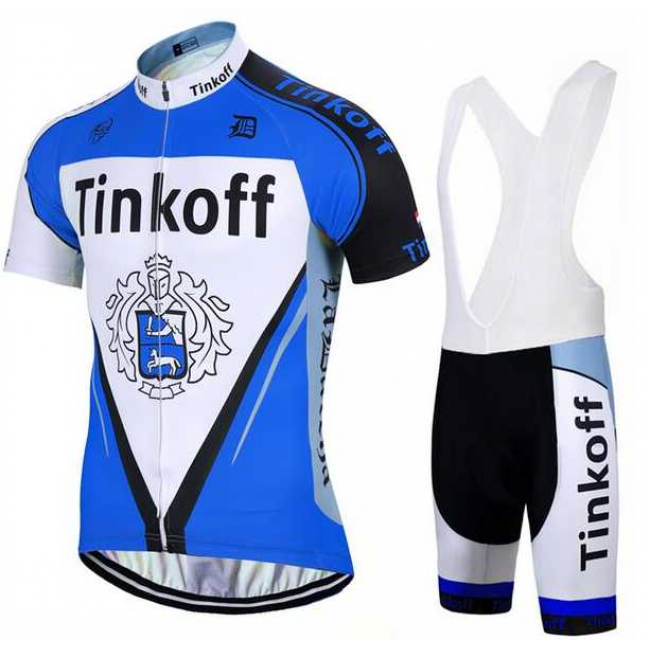 2017 Tinkoff Fietskleding Set Fietsshirt Met Korte Mouwen+Korte Koersbroek 01 2017 Tinkoff Fietskleding Set Fietsshirt Met Korte Mouwen+Korte Koersbroek 01