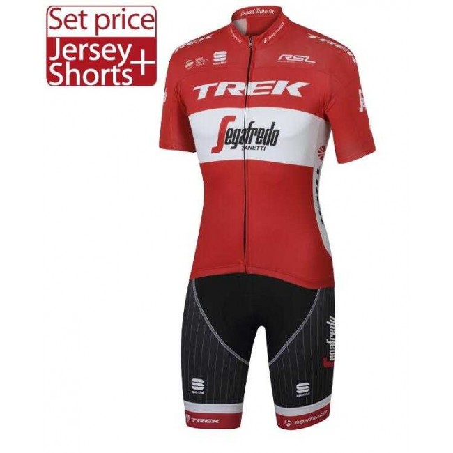 2017 Trek Fietskleding Set Fietsshirt Met Korte Mouwen+Korte Koersbroek B02 2017 Trek Fietskleding Set Fietsshirt Met Korte Mouwen+Korte Koersbroek B02