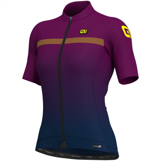 Dames Ale PRS Fade-Blauw Viola Wielershirt Korte Mouw Dames Ale PRS Fade-Blauw Viola Wielershirt Korte Mouw