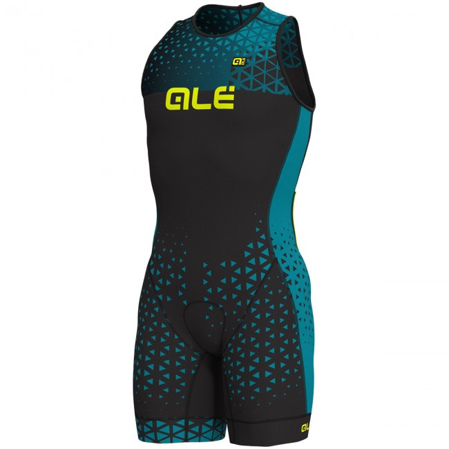 Body Mouwloze ALE Olympic Tri Rush Blauw Body Mouwloze ALE Olympic Tri Rush Blauw