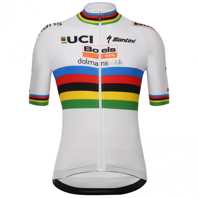 Boels Dolmans 2019 World Champion Wielershirt Korte Mouw Boels Dolmans 2019 World Champion Wielershirt Korte Mouw
