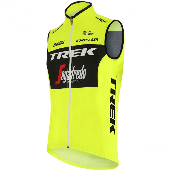 Trek Segafredo 2019 Training Fluo Geel Windstopper Vest Trek Segafredo 2019 Training Fluo Geel Windstopper Vest